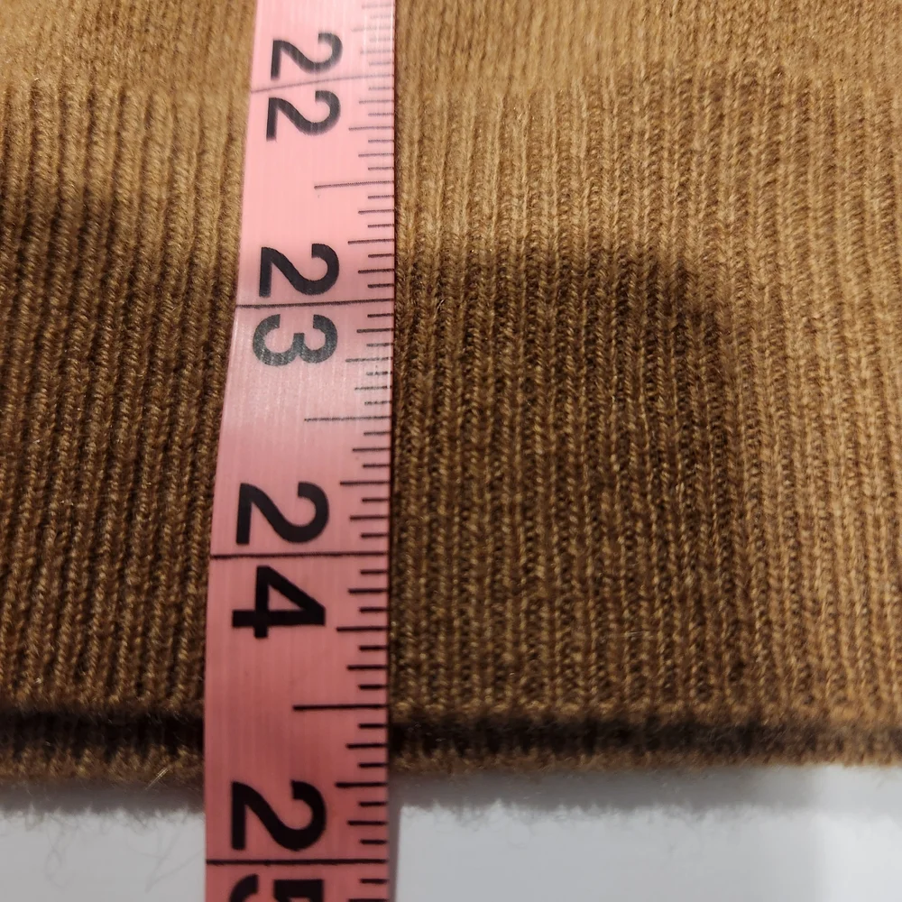 State Cashmere Tan V-Neck Sweater for Women - Picture 4 of 7